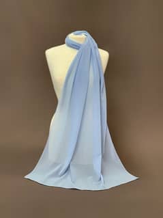 New light blue colour hijab