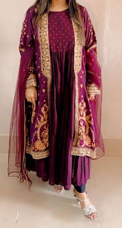purple maxi