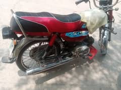 Honda cd70 2010 in lush condition