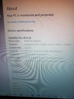 toshiba satellite Pro R50 b
