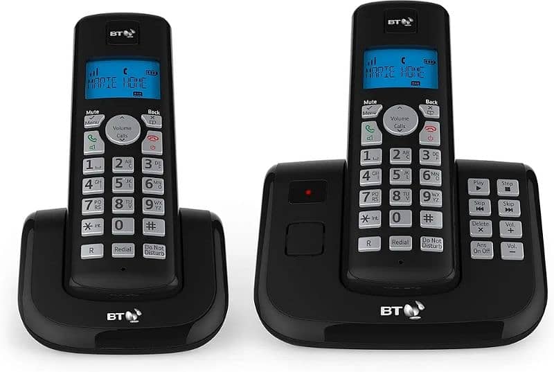 Cordless Phone Set BT 4 Handset with Intercom PTCL, Landline 1