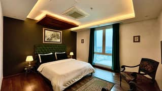 2Bed Fully Furnished luxury Apartment Available For per Day At The Top location of DHA Lahore