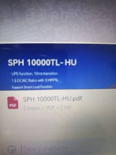 10 kwatt hybrid invertor