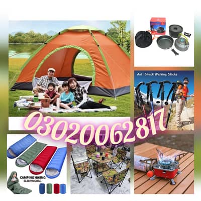 AUTOMATIC Water Proof Camping Tents With Carry Bag, o3o2oo62817