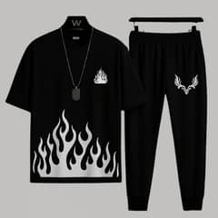 2 Pcs Men's Micro Plain Tracksuit