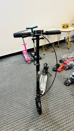 Kick Scooter for Kids | 5-12 Yrs | Height Adjustable | Foldable | Blac