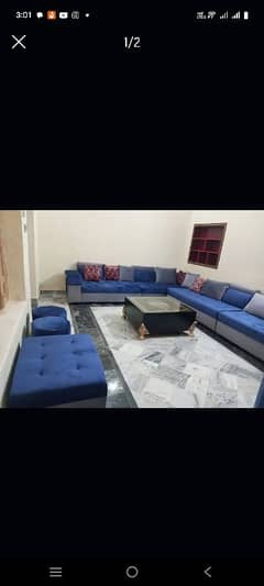 11 seater l shape