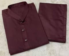 Men's Wash And Wear Plain - 1 Pc Masterpiece