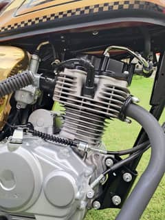 total genuine 125cc gold edition self start