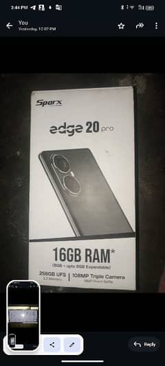 sparx age 20 pro 16 GB 256 storage contact number 03111219063