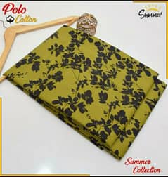 2 PCs Women's Unstitched Printed Suit.
