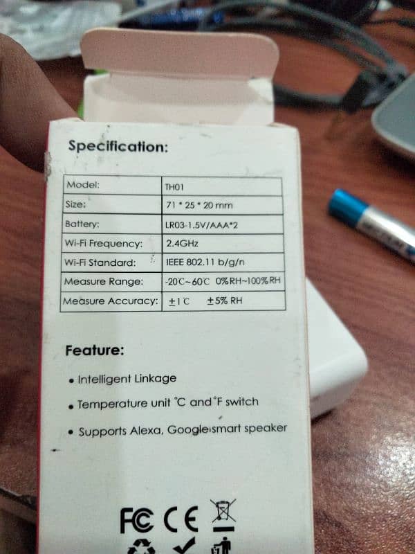 WIFI TEMPERATURE AND HUMIDITY SENSOR 1