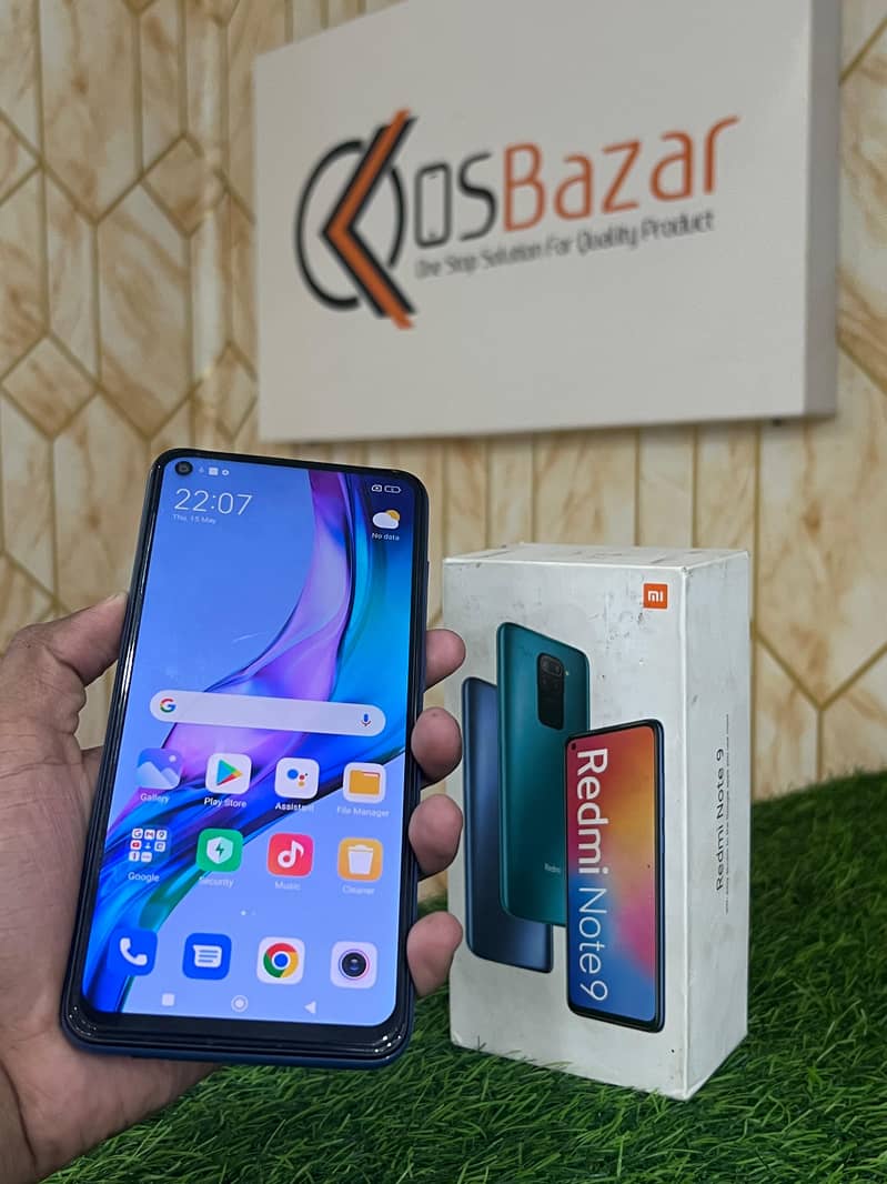Redmi Note 9 4gb Ram 128gb Storage with Box 1