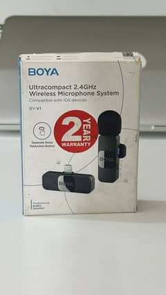 Boya BY- V1 Wireless IPhone Professional Microphone