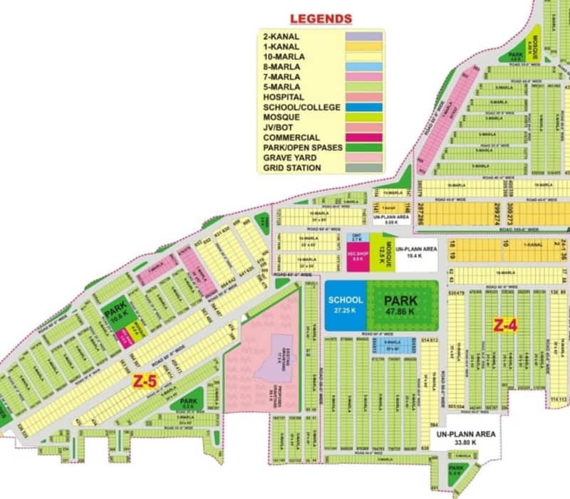 Z5 plot on hottest location 80ft road INVESTOR RATE ONE CALL and the plot is yours 1