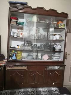 Showcase with cupboards (Without crockery)