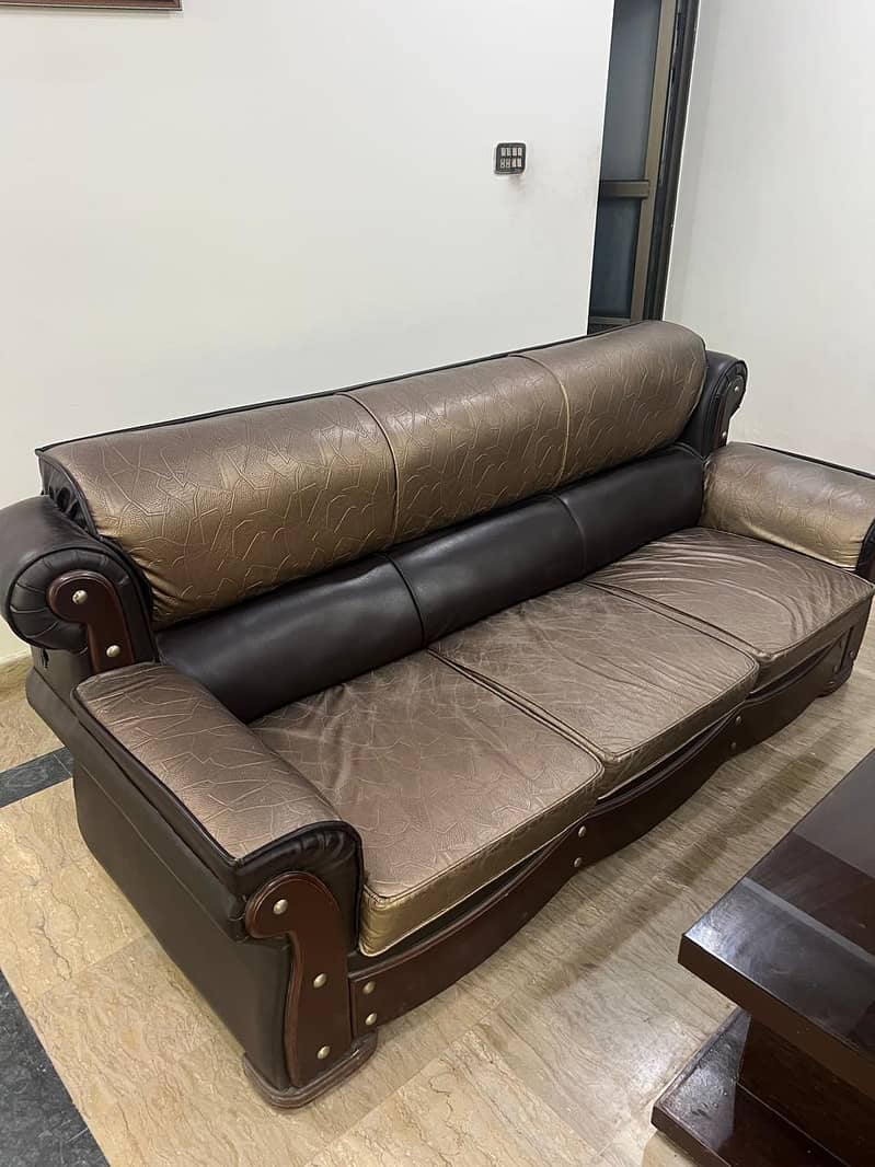 Complete Sofa Set  with 3 Tables 2