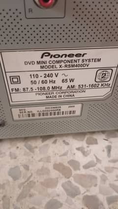 sound system for sale price negotiable