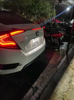 honda civic 2018 oriel ug red meter