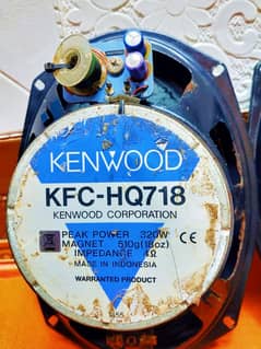 Kenwood KFC-HQ718 100% Original Speaker