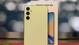 galaxy a34 5g all accessories 256 gb official pta