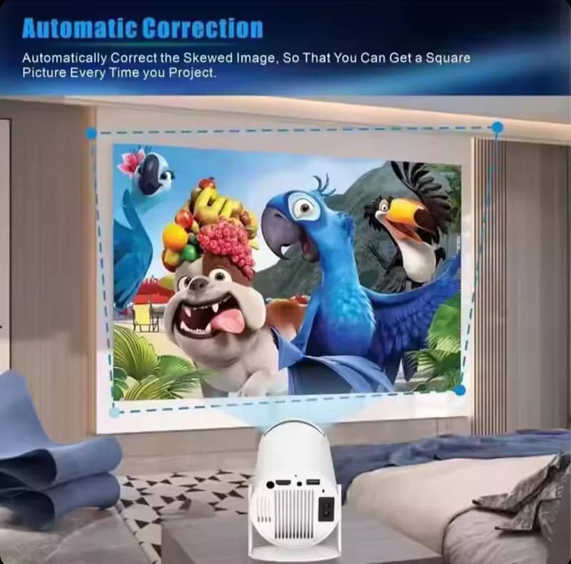 HHY300 Pro Smart Android Projector   Android 13    2/16 4
