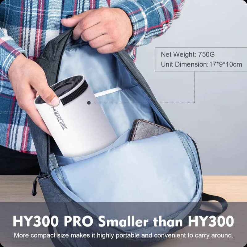 HHY300 Pro Smart Android Projector   Android 13    2/16 5