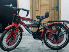 Red and black Bicycle for Teens