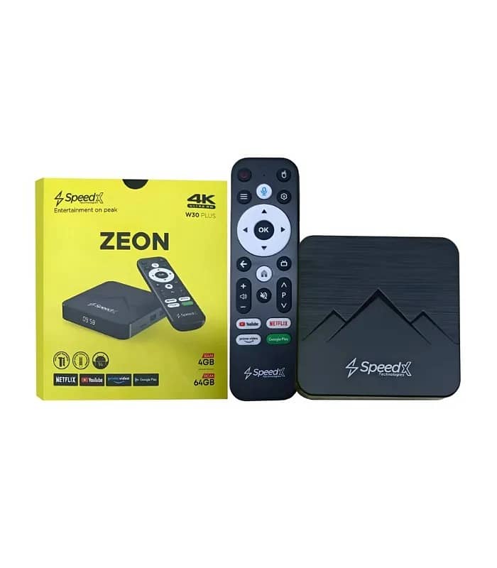 Speed-X W30 Plus Zeon Quad-Core Arm Cortex A53 Android 14.0V Smart TV 0