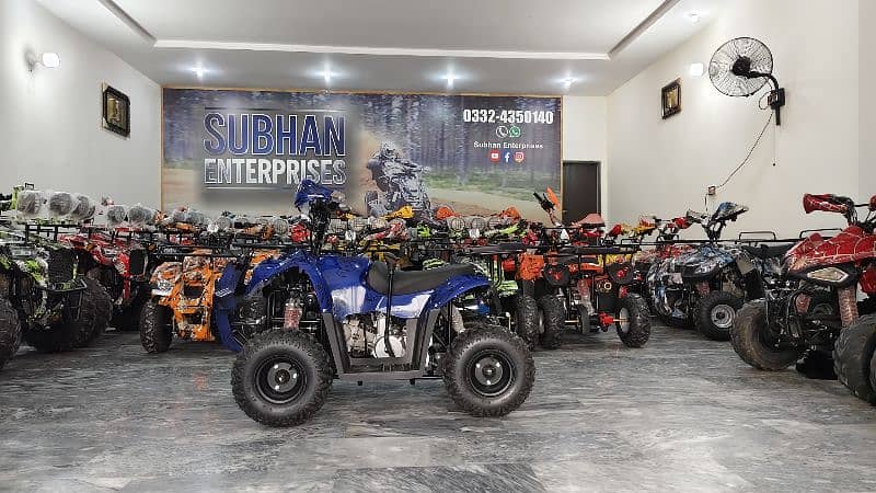 110cc Latest Mini Sports Raptor Atv Quad Bikes Delivery In All Pak 4