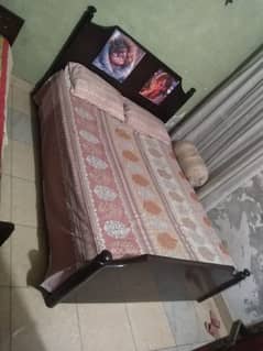 1 double bed for sale 15000