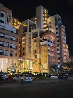 CHANCE DEAL. . . . . . . . 3 BED DD SEMI FURNISHED FLAT FOR SALE