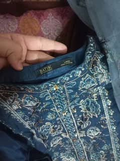 Batik lawn suit only one time used