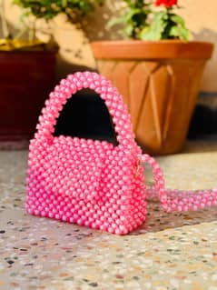 Handmade beads bags