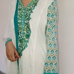 Embrioded ladies 3 piece suit