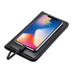 Leather Powerbank wireless