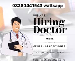 “Doctor Needed – General Practitioner Position Available”
