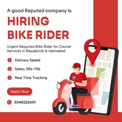 Bike Rider for Courier Services
