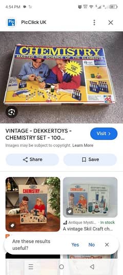 chemistry element set