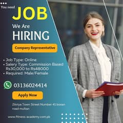 Job Offer For just Multani People