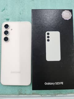 Samsung s23Fe offical pta wth box n cable