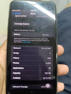 I phone 7 plus 128GB PTA approve battery 64 health