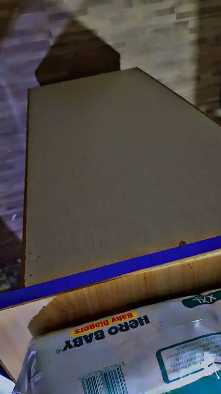 Office Reception Counter Table Rack With Solid Sheets 10/10 Condition 4