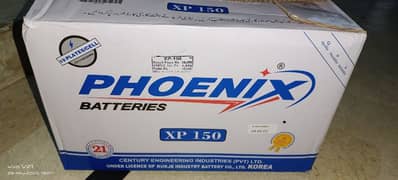 new Phoenix battery xp150 19 plates per sell 115AH