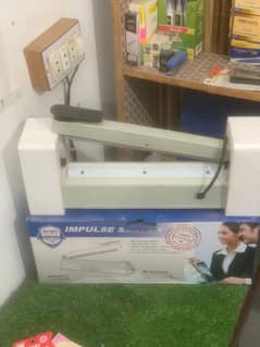 Impulse Plastic Sealer machine, Plastic coating machine