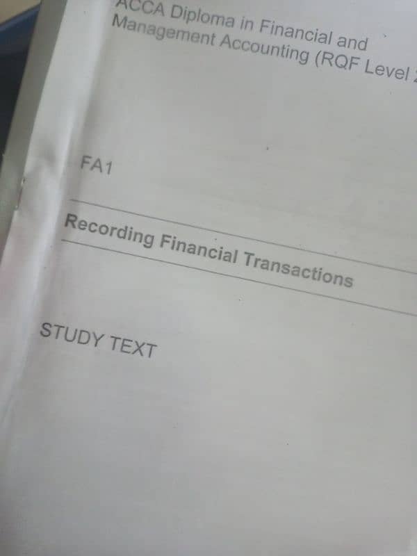 MA1 AND FA1 STUDY TEXT + EXAM KIT KAPLAN AND BPP BOTH 0