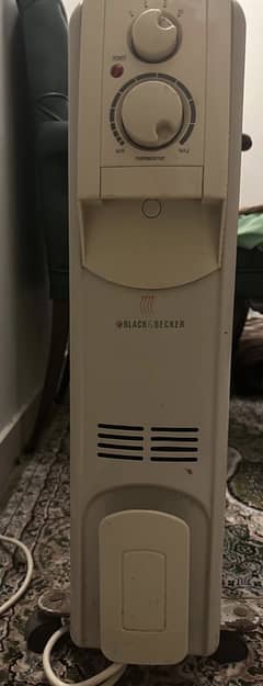 Black and Decker Oil Radiator Heater OR09 Made in England