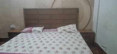 King size bed without mattress