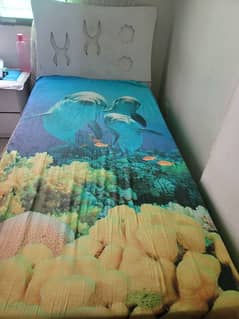 single bed without mattress