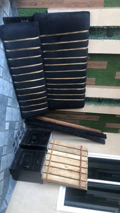 Bed Set And side Tables
